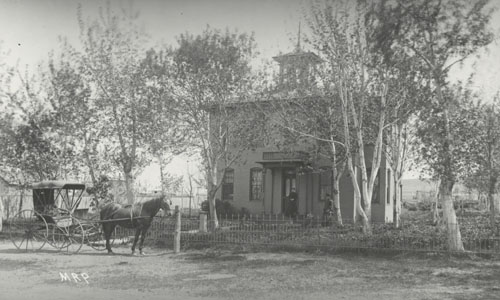 The Hannah Barker House in the 19th Century